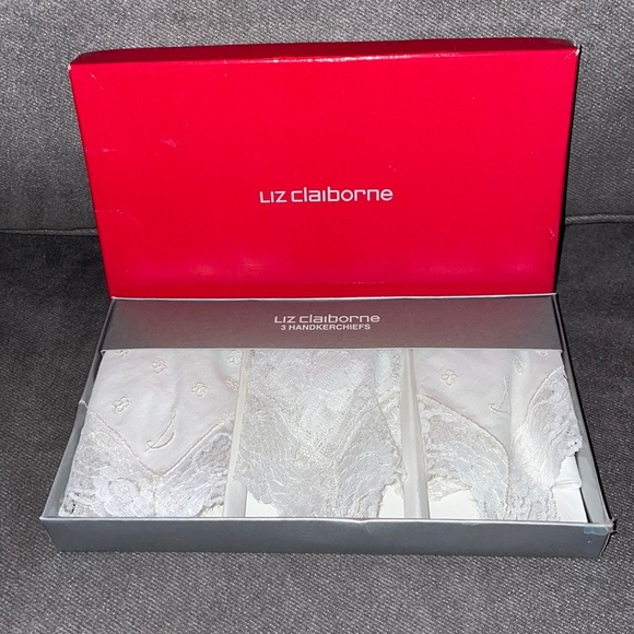 Liz Claiborne Accessories - NWT.  VINTAGE.  Liz Claiborne qty. 3 Handkerchiefs